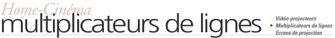 Ecrans de projection